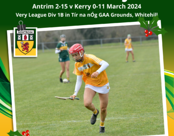 Antrim Camogie v Kerry 12