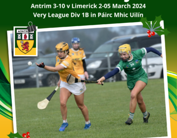 Antrim Camogie v Limerick 18