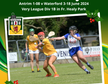 Antrim Camogie v Waterford 14