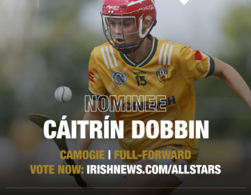 Caitrin Dobbin Antrim Camogie Full Forward