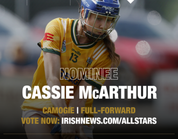 Cassie Mc Arthur Antrim Camogie Full Forward
