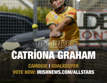 Catriona Graham Antrim Camogie Goalkeeper