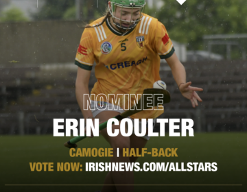 Erin Coulter Antrim Camogie Half Back