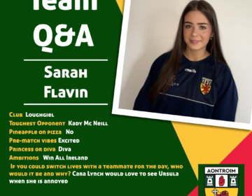 QA Sarah Flavin
